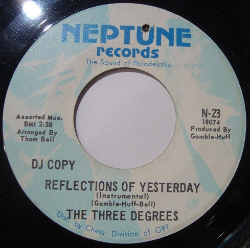 The Three Degrees : What I See (7", Promo)