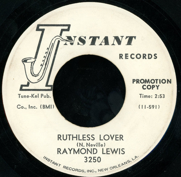Raymond Lewis : Miss Lolly (7", Promo)