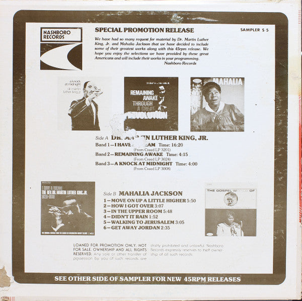 Various : New 45 Releases (2xLP, Promo, Smplr)