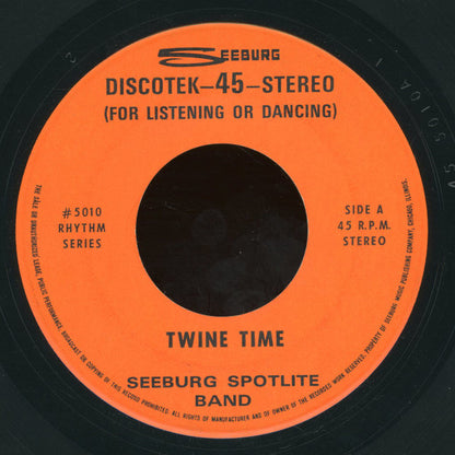 Seeburg Spotlite Band : Twine Time / Gold Miner (7")