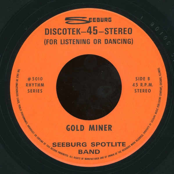 Seeburg Spotlite Band : Twine Time / Gold Miner (7")