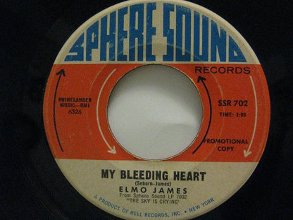 Elmore James : My Bleeding Heart / One Way Out (7", Promo)