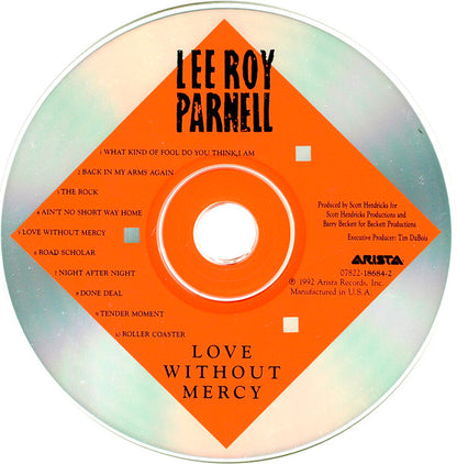 Lee Roy Parnell : Love Without Mercy (CD, Album)