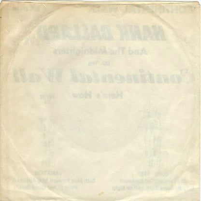 Hank Ballard & The Midnighters : Continental Walk (7")