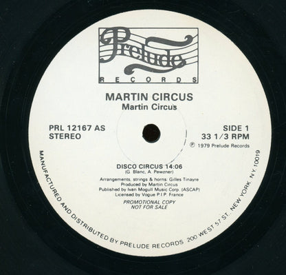 Martin Circus : Martin Circus (LP, Album, Promo)