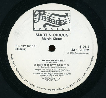 Martin Circus : Martin Circus (LP, Album, Promo)