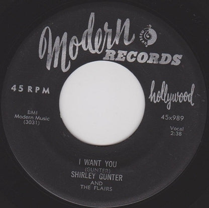 Shirley Gunter And The Flairs : Headin' Home / I Want You (7", Single)