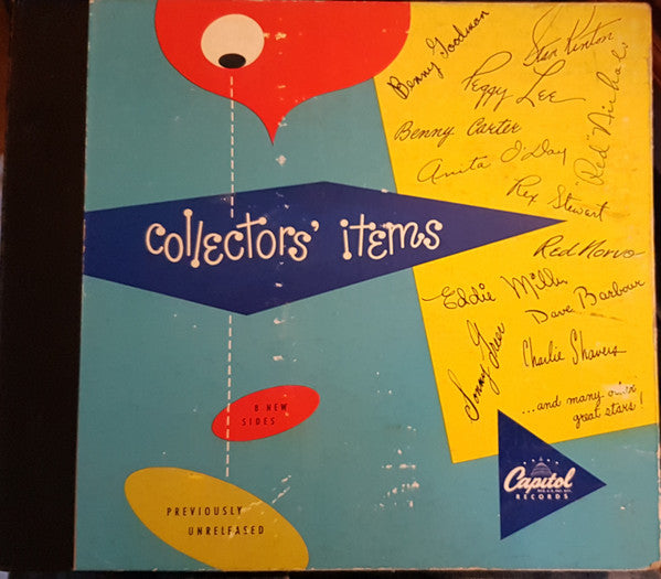 Various : Collectors' Items (4xShellac, 10", Album, Comp)