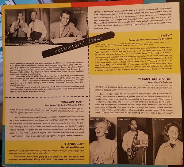 Various : Collectors' Items (4xShellac, 10", Album, Comp)