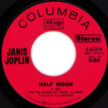 Janis Joplin : Me And Bobby McGee (7", Single, Styrene, Pit)