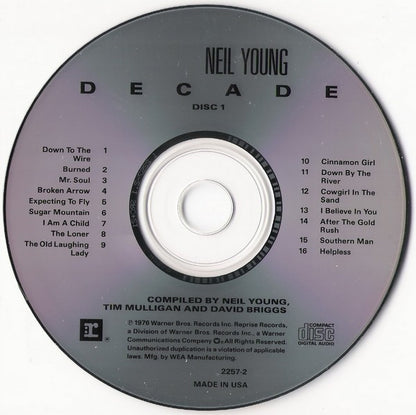 Neil Young : Decade (2xCD, Comp, RE, Fat)