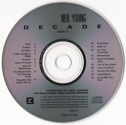 Neil Young : Decade (2xCD, Comp, RE, Fat)