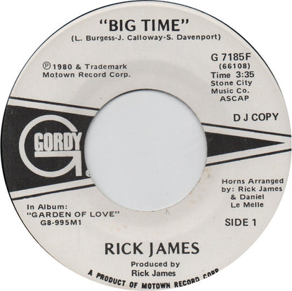 Rick James : Big Time (7", Promo)