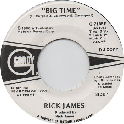 Rick James : Big Time (7", Promo)