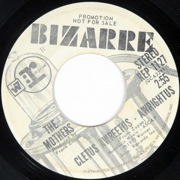 The Mothers : Cletus Awreetus - Awrightus (7", Single, Mono, Promo)