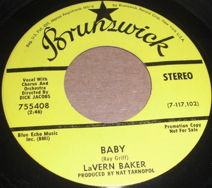 LaVern Baker : I'm The One To Do It / Baby (7", Promo)