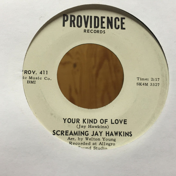 Screamin' Jay Hawkins : Poor Folks / My Kind Of Love (7")