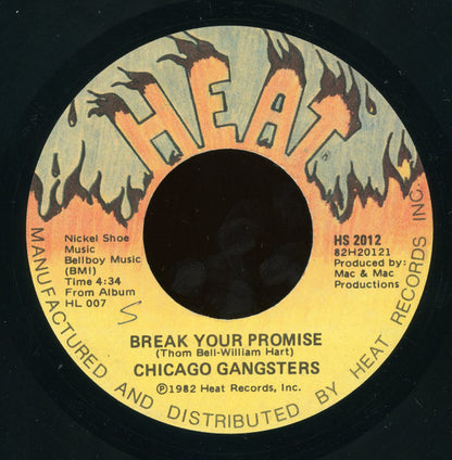 Chicago Gangsters : Break Your Promise / 5-10-15-20 (25-30 Years of Love) (7")