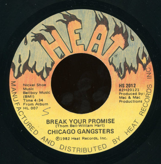 Chicago Gangsters : Break Your Promise / 5-10-15-20 (25-30 Years of Love) (7")