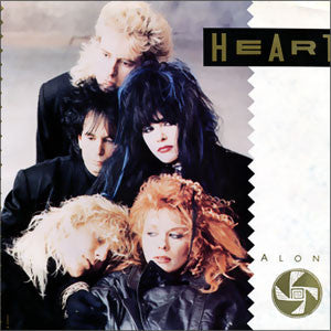 Heart : Alone (7", Single, Promo, Styrene)