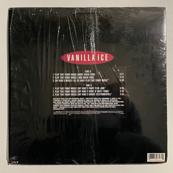 Vanilla Ice : Play That Funky Music (12", SRC)