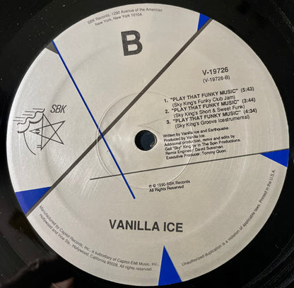 Vanilla Ice : Play That Funky Music (12", SRC)