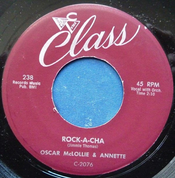 Oscar McLollie And Jeanette Baker : Rock-A-Cha (7", Single)