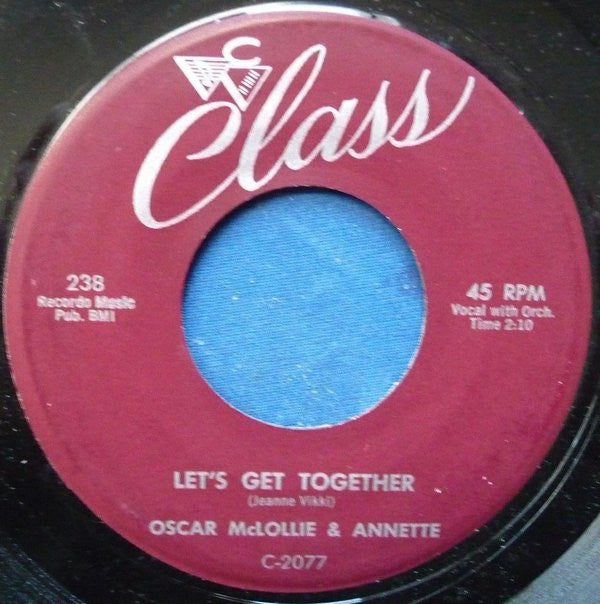 Oscar McLollie And Jeanette Baker : Rock-A-Cha (7", Single)