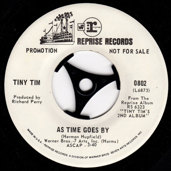 Tiny Tim : Great Balls Of Fire (7", Single, Promo)