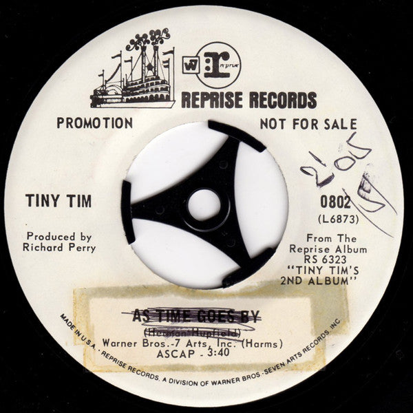 Tiny Tim : Great Balls Of Fire (7", Single, Promo)