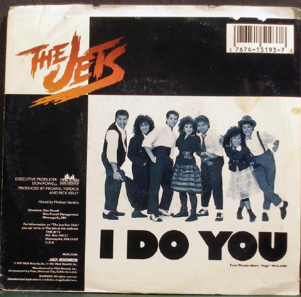 The Jets : I Do You (7", Single, Promo)