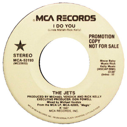 The Jets : I Do You (7", Single, Promo)