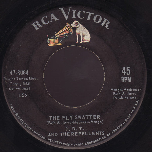 D.D.T. & The Repellents : The Fly Swatter (7", Single)