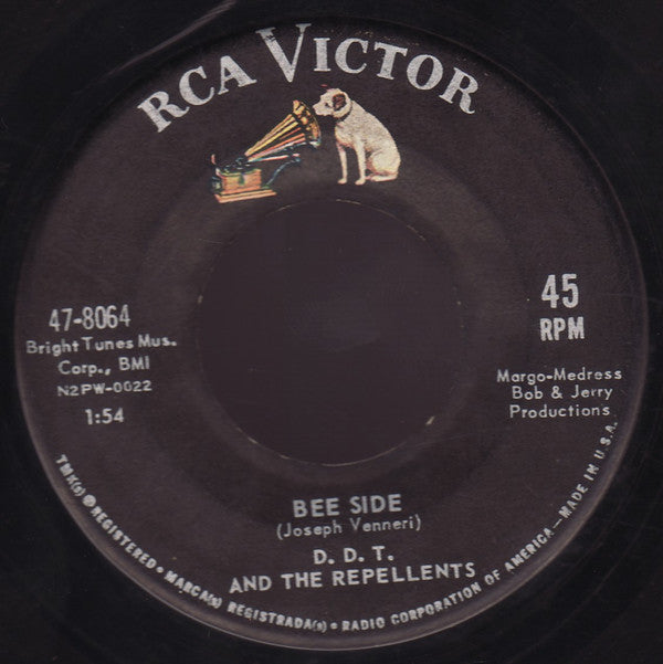 D.D.T. & The Repellents : The Fly Swatter (7", Single)