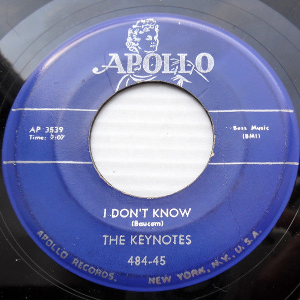 The Keynotes (3) : I Don't Know / A Star (7", Single)