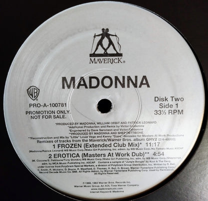 Madonna : GHV2 Remixed (The Best Of 1991-2001) (3x12", Comp, Promo)