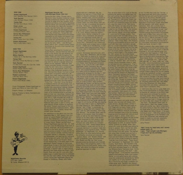 Various : Lake Michigan Blues 1934-1941 (LP, Comp)