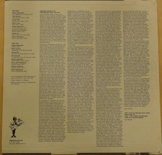 Various : Lake Michigan Blues 1934-1941 (LP, Comp)
