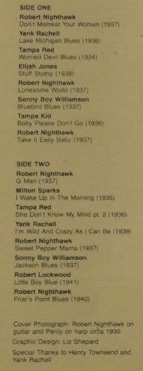Various : Lake Michigan Blues 1934-1941 (LP, Comp)
