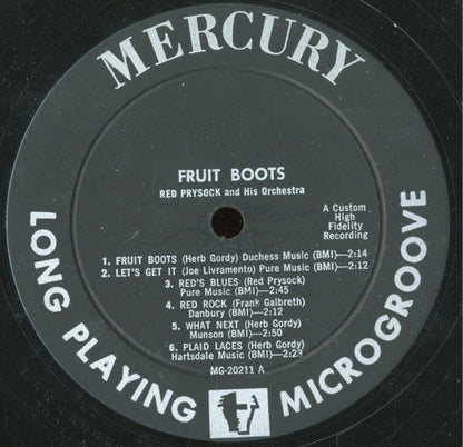 Red Prysock And His Orchestra : Fruit Boots (LP)