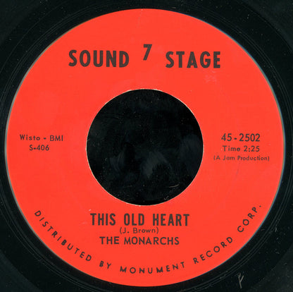 The Monarchs : This Old Heart (7", Single)