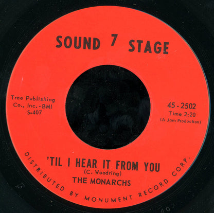 The Monarchs : This Old Heart (7", Single)