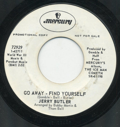 Jerry Butler : Moody Woman (7", Promo, Styrene)