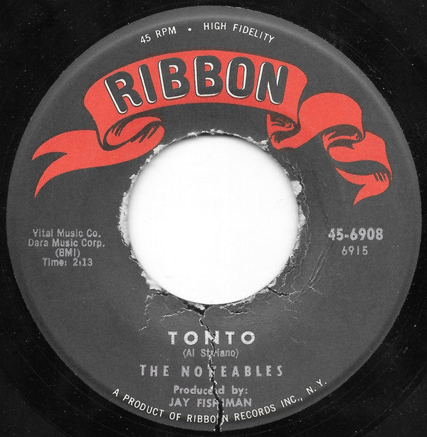 The Noteables (3) : Tonto / Honeystrollin' (7", Single)