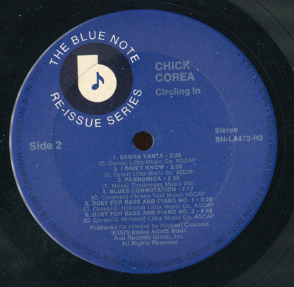 Chick Corea : Circling In (2xLP, Album)