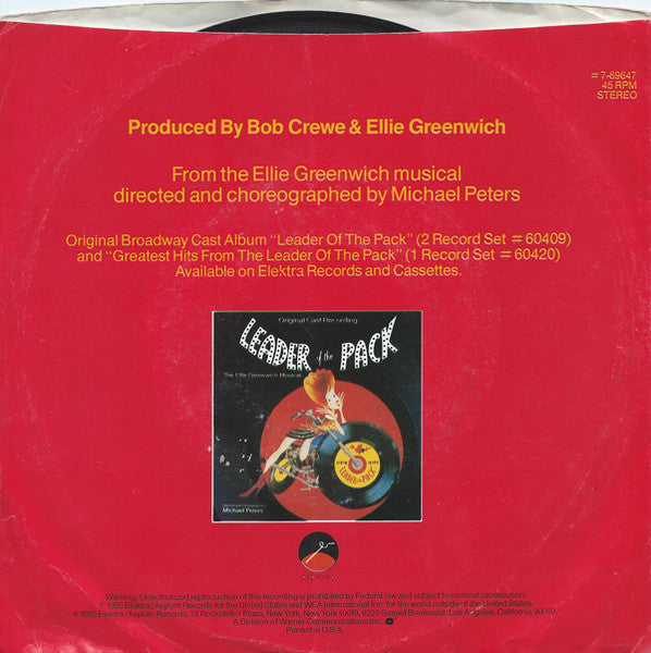 Darlene Love : River Deep, Mountain High (7", Single, Promo)