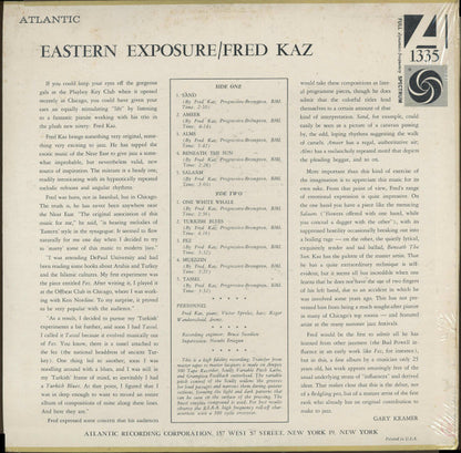 Fred Kaz : Eastern Exposure (LP, Album, Mono)