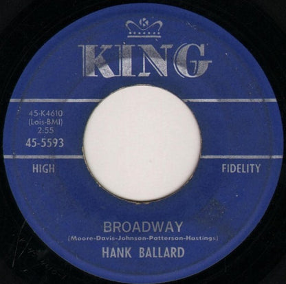 Hank Ballard : Do You Know How To Twist / Broadway (7", Single)