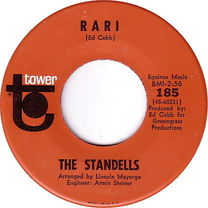 The Standells : Dirty Water (7", Single, Mono, Scr)