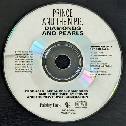 Prince And The New Power Generation : Diamonds And Pearls (CD, Single, Promo)